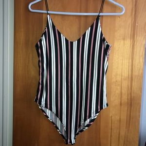 Striped Bodysuit